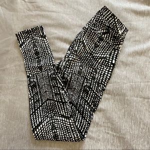 J Brand Patterned Black and White Skinny Jeans